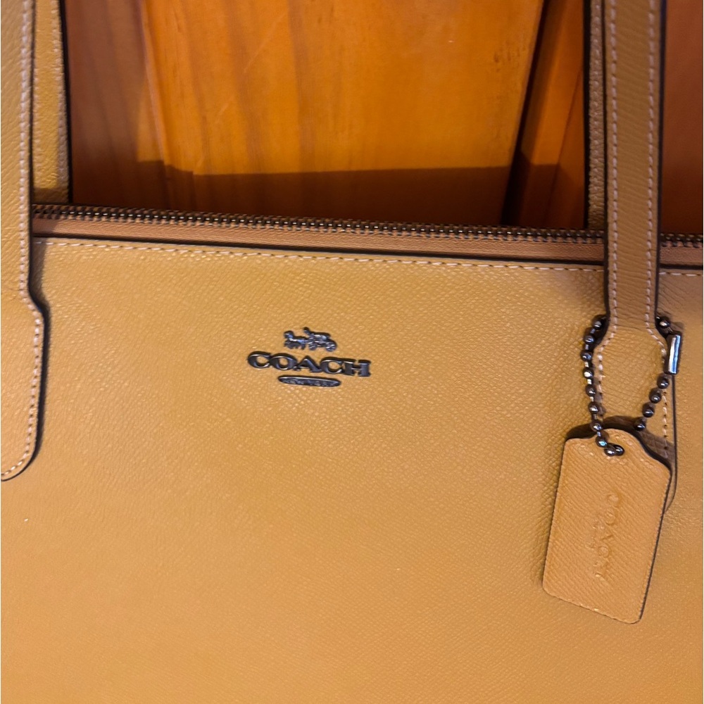 Coach Zip Top Tote Bag - Picture 5 of 16